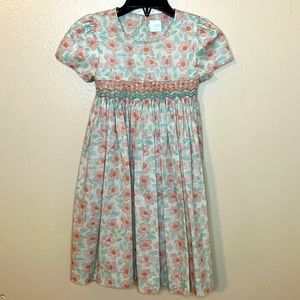EDGEHILL COLLECTION FLORAL PRINT DRESS.